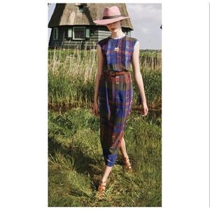 HD in Paris Women's Anthropologie Andaz Maxi Dress Sleeveless Sz 8